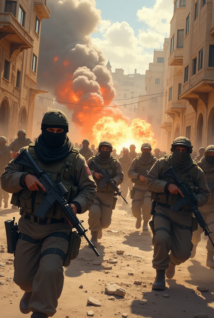 Muslims attack Jerusalem in the future