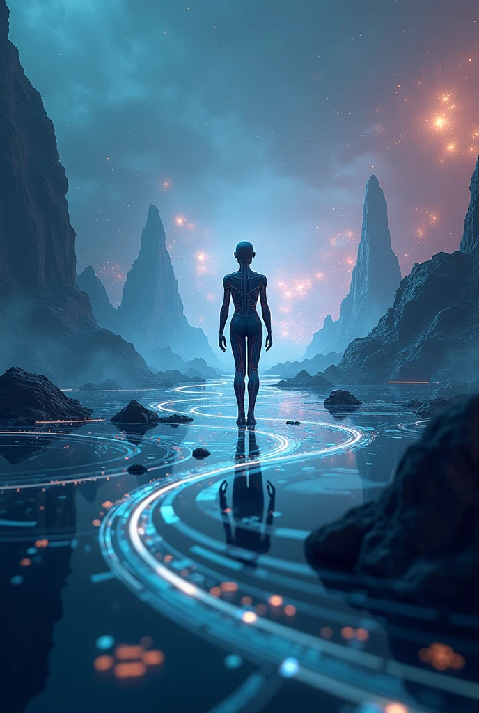 The future of AI, smarter world, widespread intelligence, advanced , to be used as the main image for a blog post
Keep it abstract