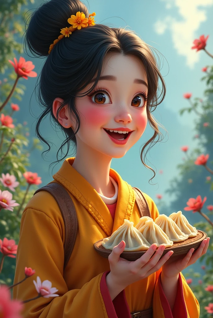 Get crazy momos with girl