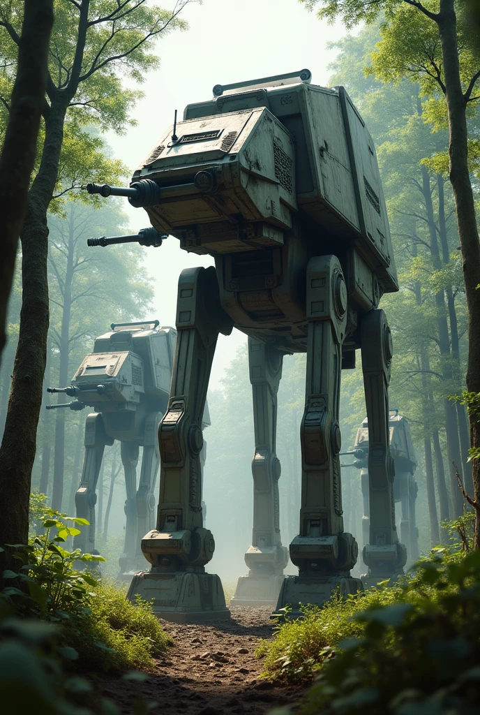 a close up of a star wars battle scene with a giant 〜in, in - セント, 〜in imperial walkers, Endor Forest, Highly realistic concept art, 〜in, Stunning photorealistic concept art, Ultra-realistic concept art, Stephen Koidl's inspiration, Photorealistic concept art, Adventure Hyper Real Rendering, Invasion of Kashik、a close up of a toy 〜in walker with a white background, in - セント, 〜in imperial walkers, 〜in, Very detailed in the film, Incredibly detailed, 非常にVery detailed, Very detailed, Very sophisticatedなおもちゃ, Ultra high definition, Very detailed叙事詩, very very very highly detailed, Full shot of the movie, Realistic 3D Models、Tank with legs, Mechaボディ, Very sophisticated, machinarium, Mecha hound, rat kind Mecha, SFMecha, tremendous Mecha robot, Mecha animal, マナティのような形をしたMecha, # Mecha, action figure Mecha、There is a robot standing, War Robots, World War I Robots, Military Robots, Tank with legs,
