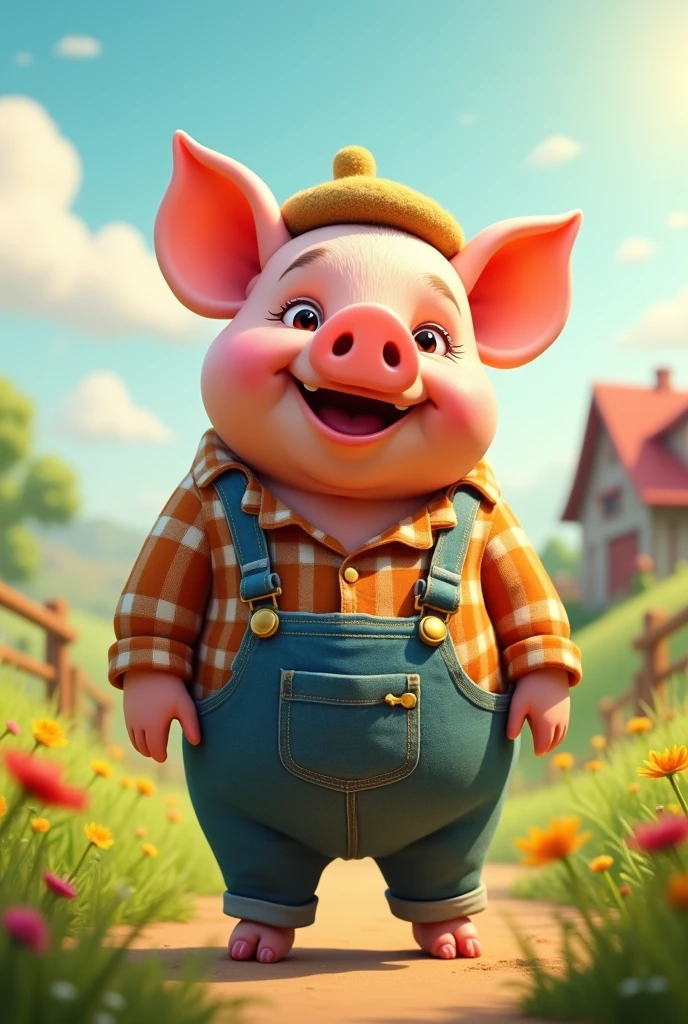 a pig