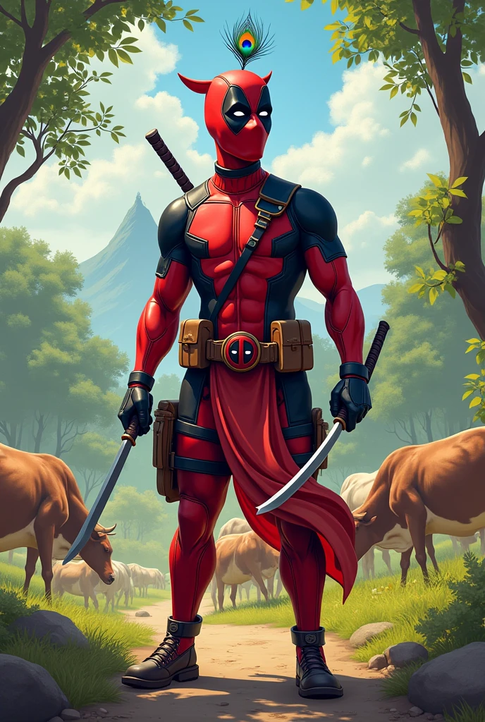 krishan as Deadpool