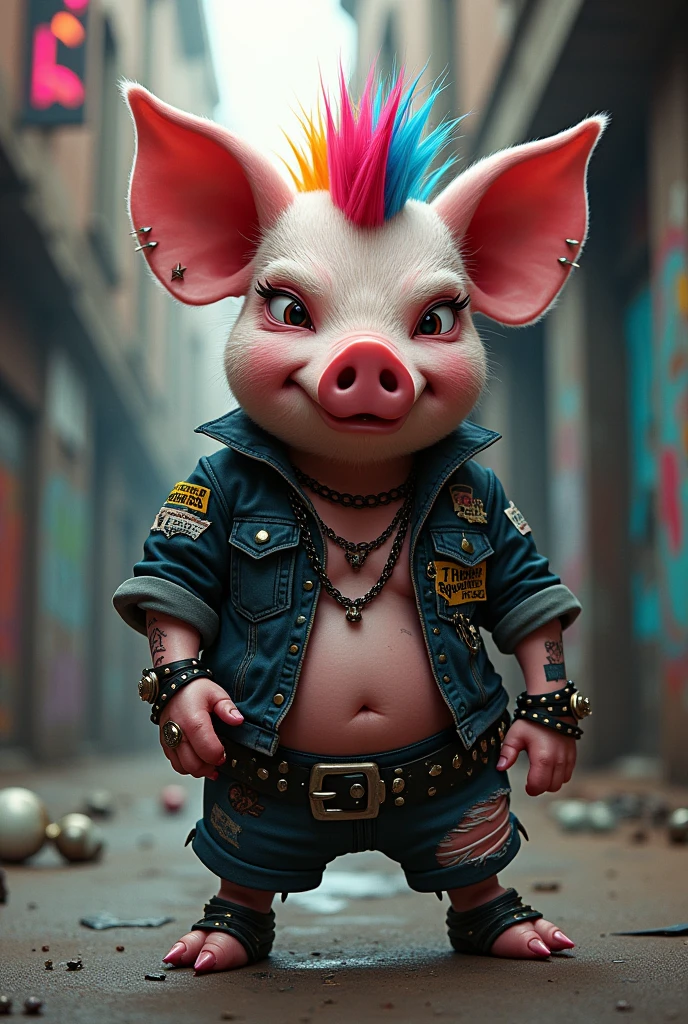 a pig punk