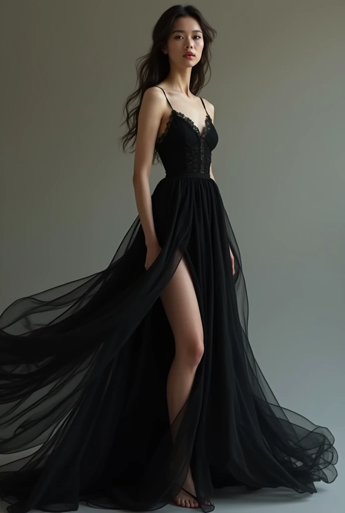 1 effeminate boy 
Effeminate man 
Effeminate man 
Effeminate man 
Femboy 
Wearing a black silk dress 