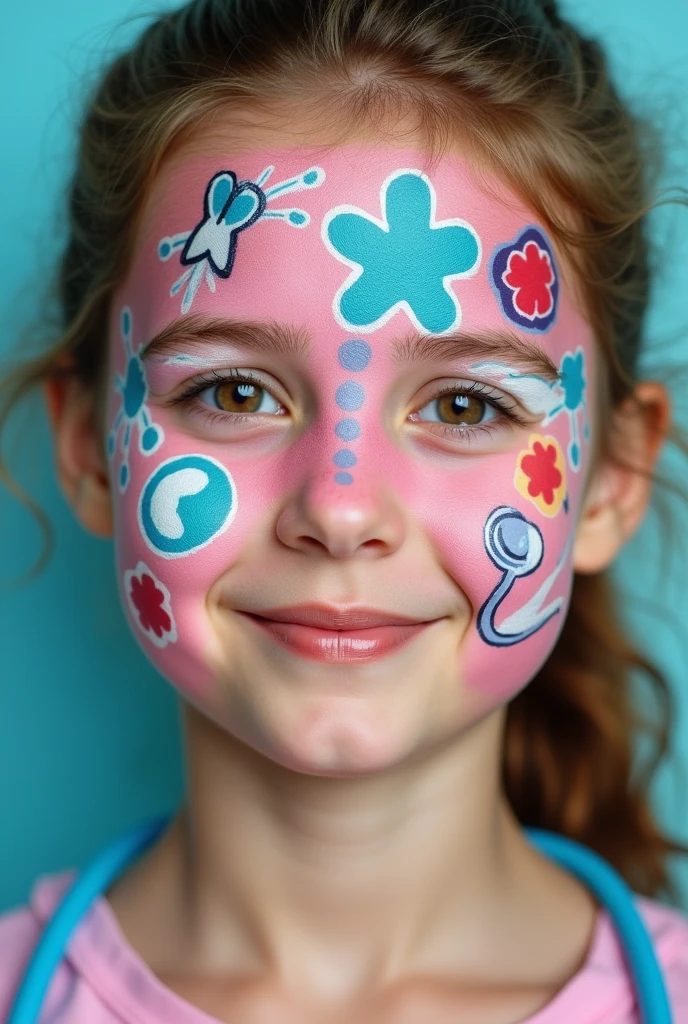 Health care face painting images