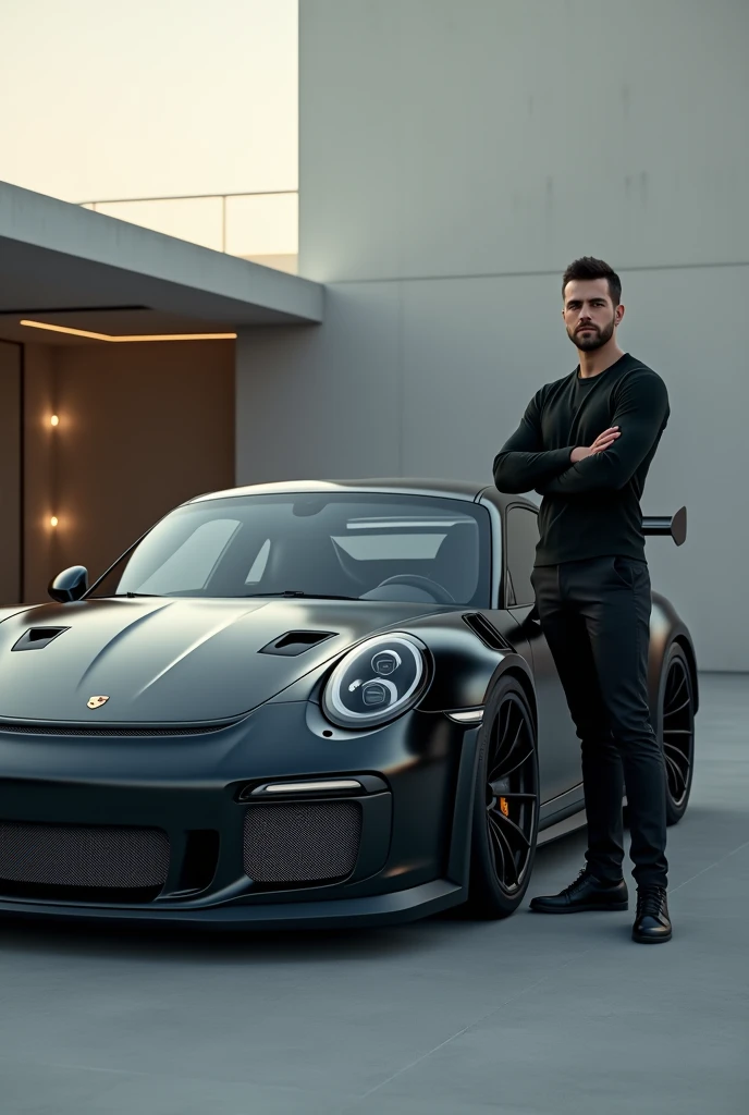I want my self with a Porsche 911 gt3 rs matte black