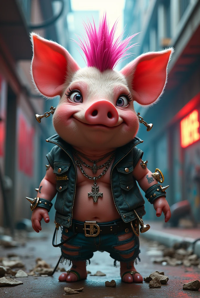 a pig punk