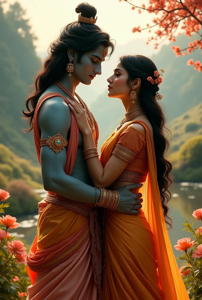 Sumedh and mallika singh as radha krishna