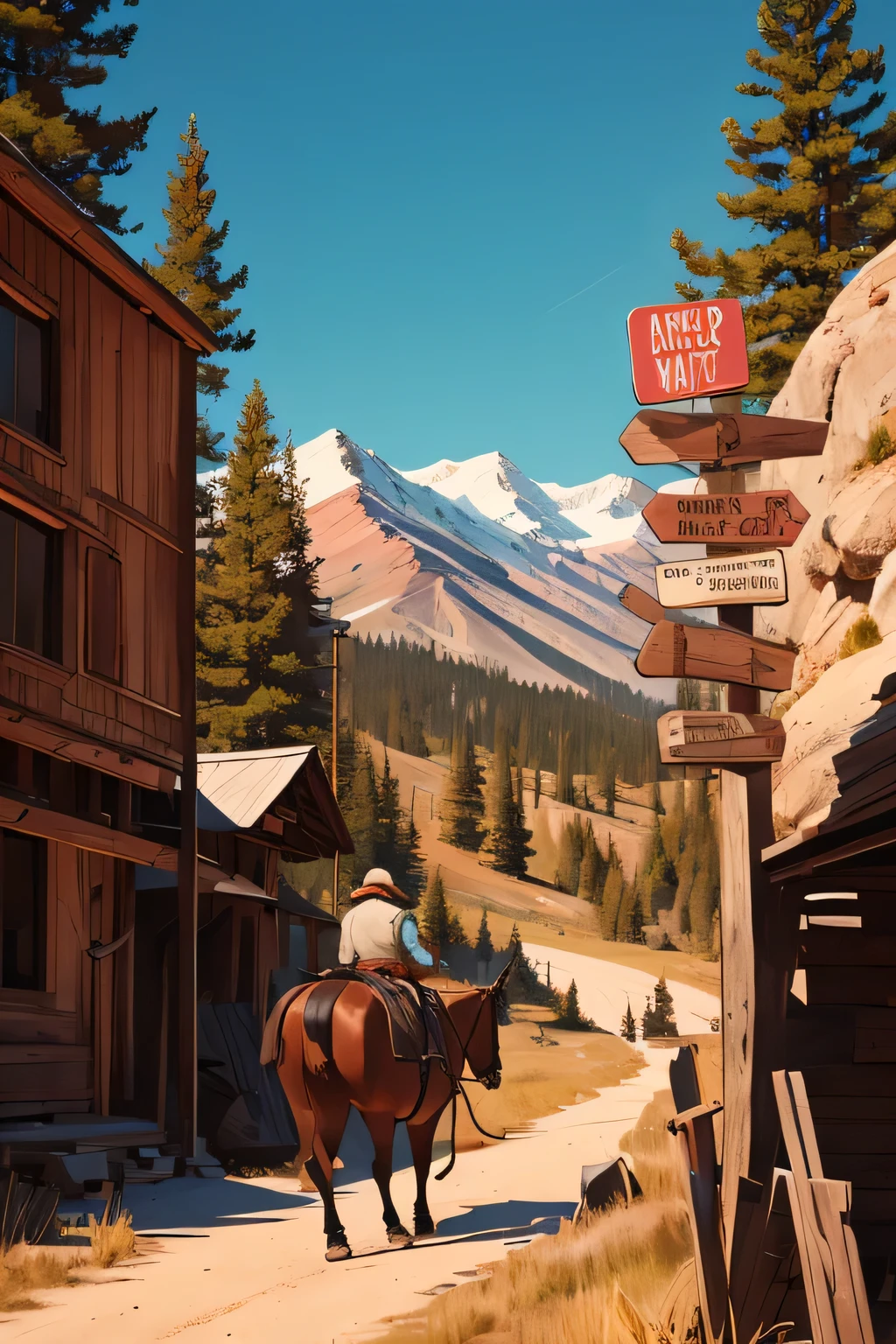 Western Wilderness,Movie Posters,title