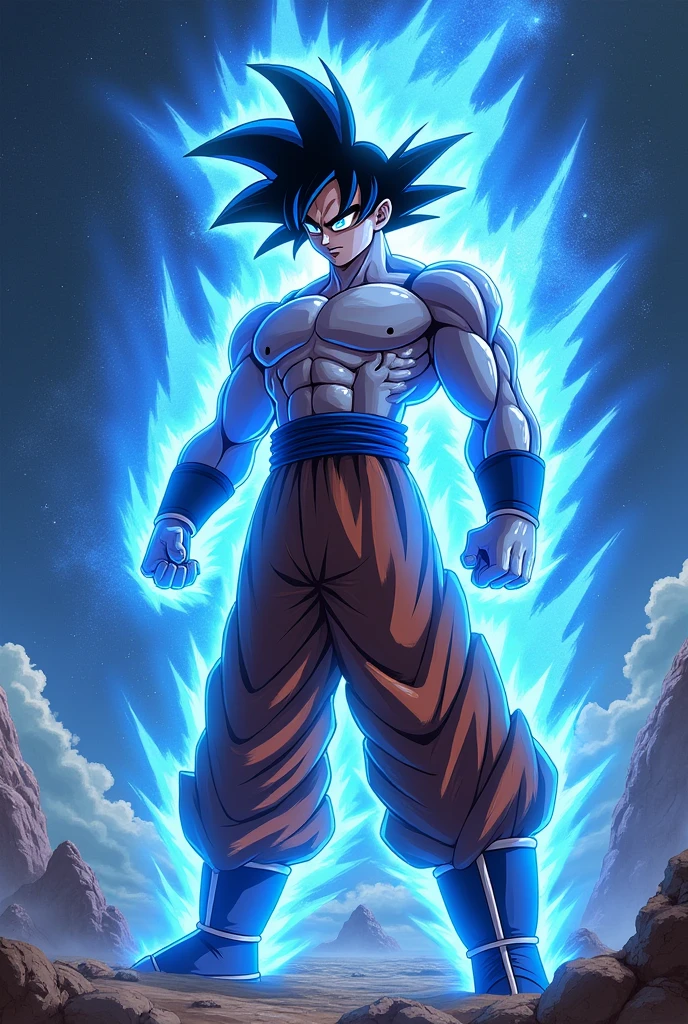 Goku utltrainstintc with vegeta blu fusion using windows