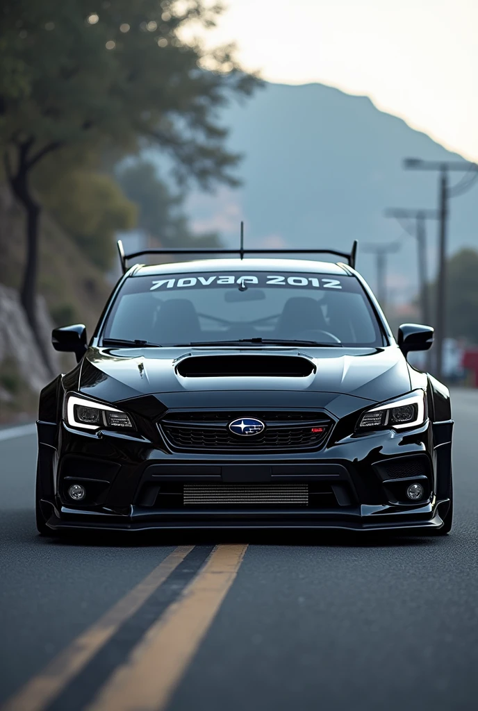 2018 Subaru WRX STI black