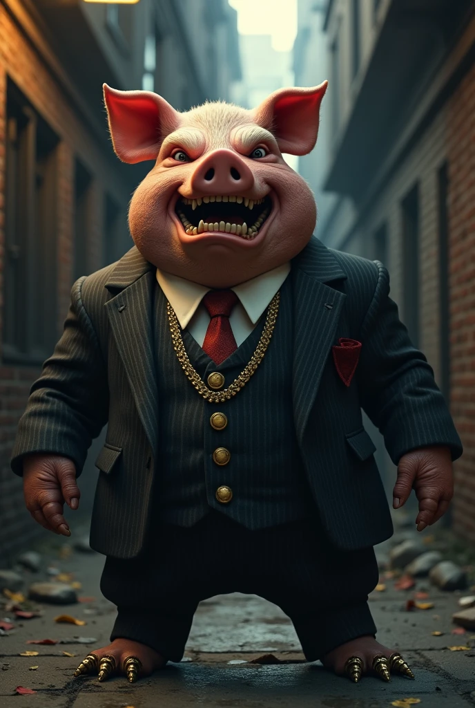 a pig Thug
