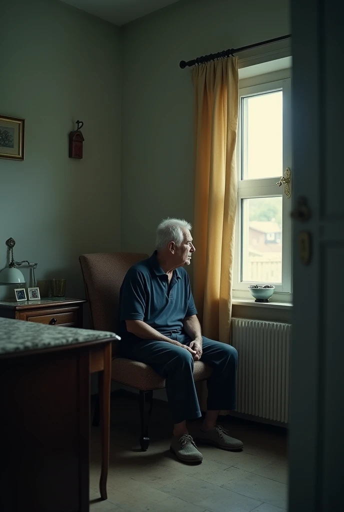 In the morning when he woke up, he would find himself alone. In the afternoon when he came home, he would feel loneliness creeping deep within him