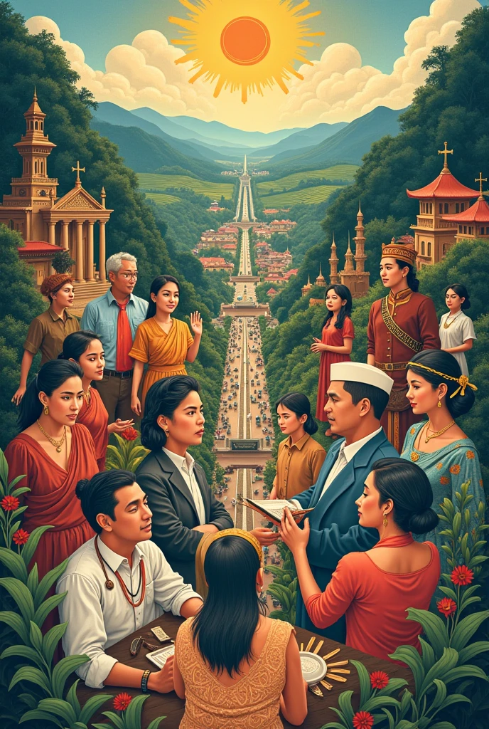 A poster about filipino history