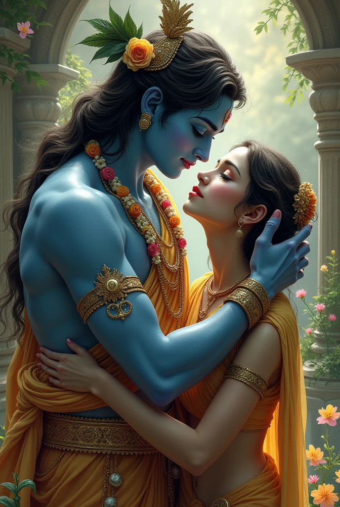 SHREE KRISHNA INTENSE CUDDLE DEVOTEE
