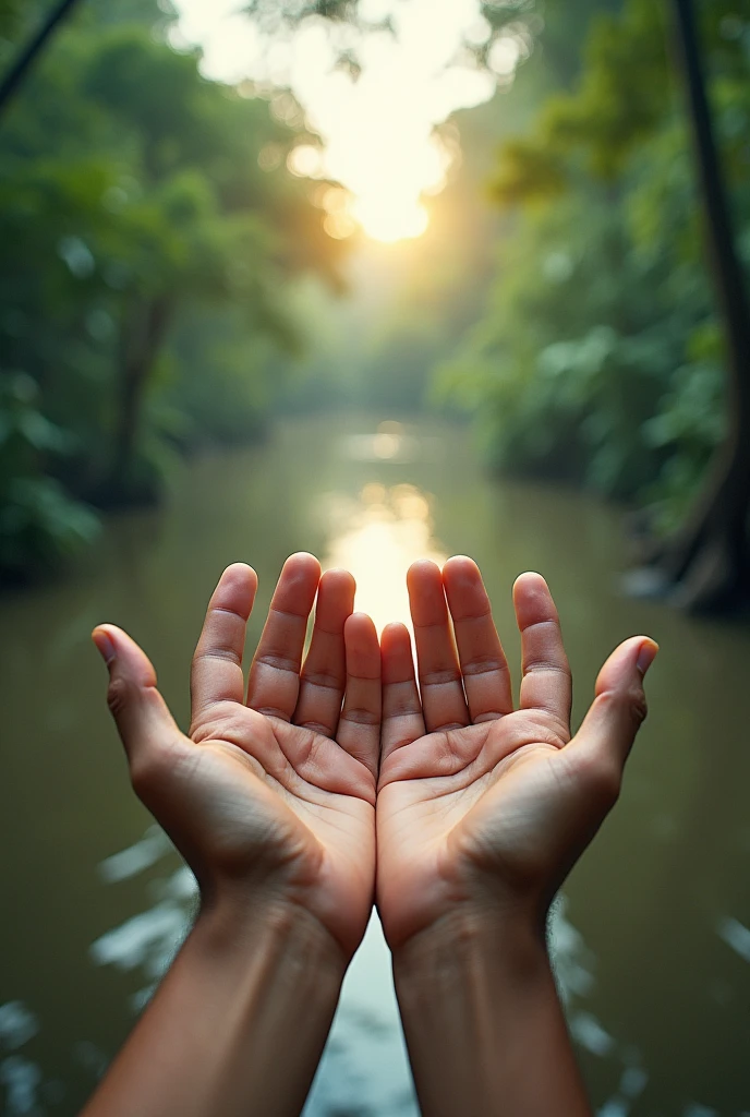 ....Extend your helping hand as per your ability to the flood affected people of our new Bangladesh ...write this one landscape paper no illustration just this writing with a hand