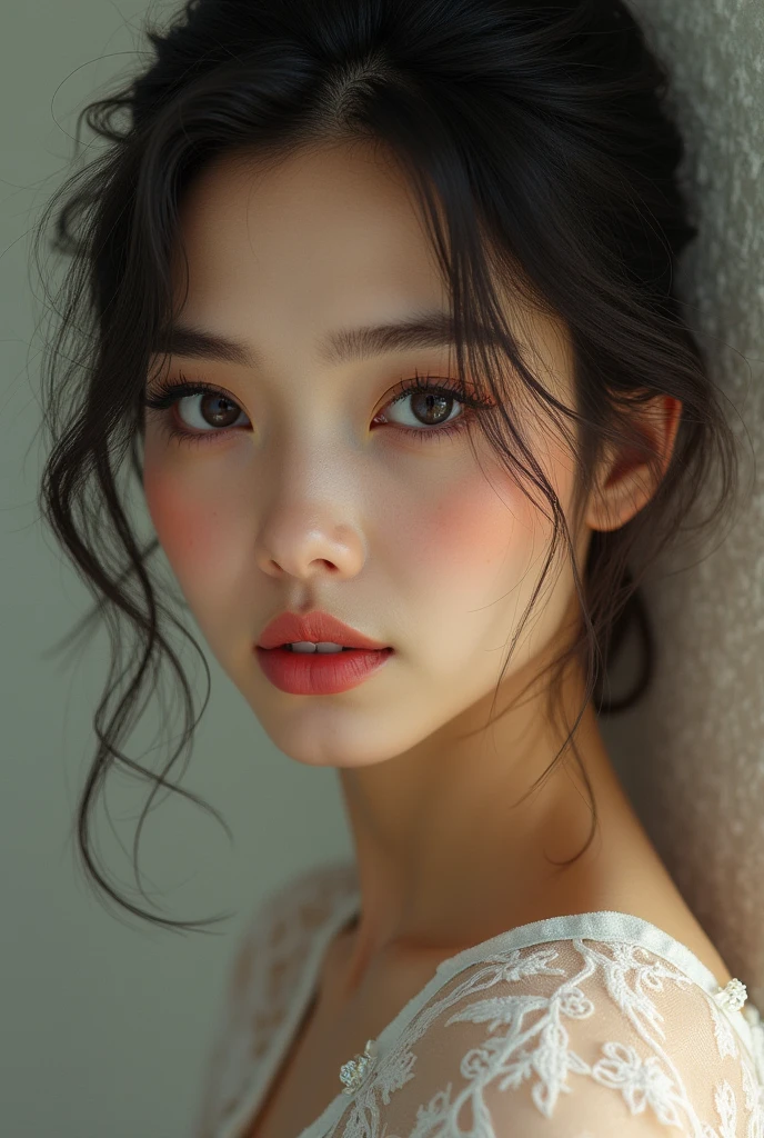Try potrait a woman that has mixes of japanese, Armenian , malay…
Put more armenian and malay features