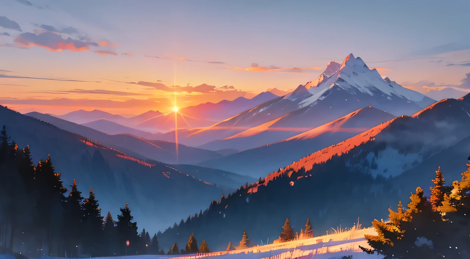 nature,mountain,sunset,jaoan