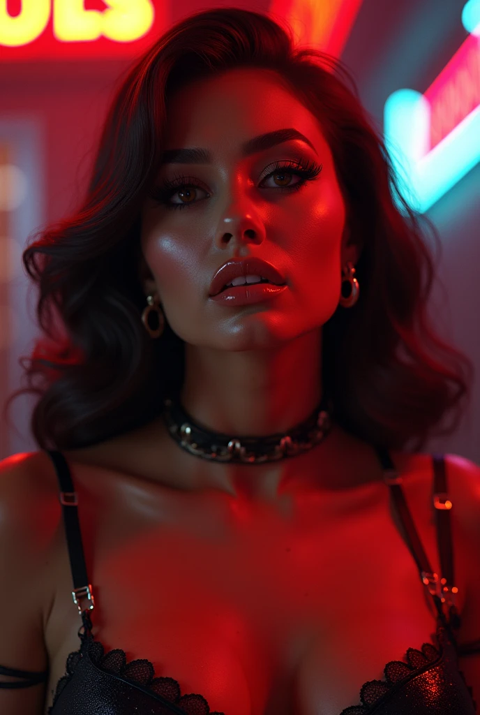 retro porn style, 80s era, pornstar diva, superstar, beautiful detailed eyes, beautiful detailed lips, extremely detailed eyes and face, long eyelashes, glamorous makeup, voluptuous female form, provocative pose, vivid colors, dramatic lighting, gritty film grain, neon lights, vibrant retro aesthetics, high contrast, saturated color palette, moody atmosphere, erotic energy, sensual energy, cinematic composition, headshot, detailed facial features, hyper realistic, masterpiece, (best quality, 4k, 8k, highres, masterpiece:1.2), ultra-detailed, (realistic, photorealistic, photo-realistic:1.37), HDR, UHD, studio lighting, ultra-fine painting, sharp focus, physically-based rendering, extreme detail description, professional, vivid colors, bokeh