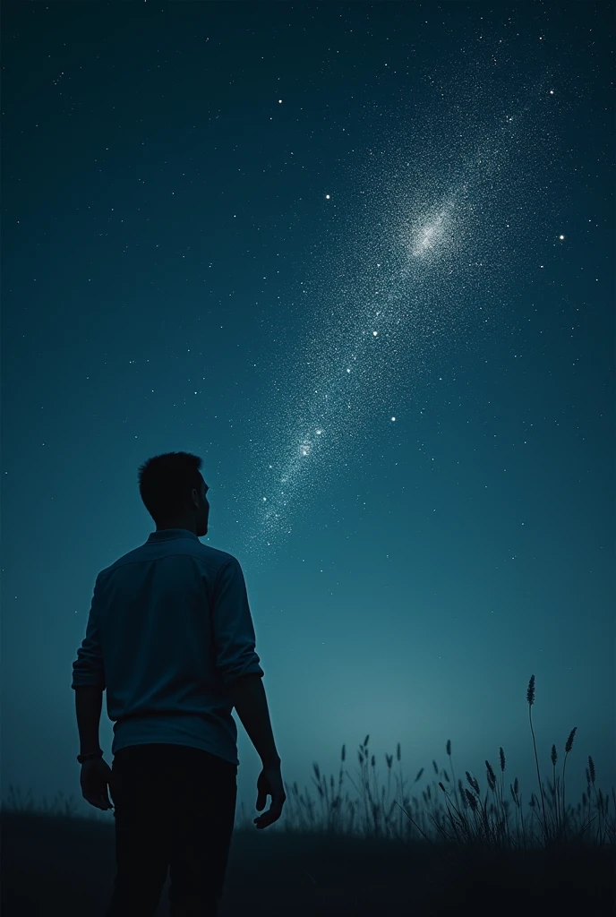 Then in desperation, he took his wife's jewels and scattered them in the sky. He hoped that when alunsina should see them she might he induce so return home