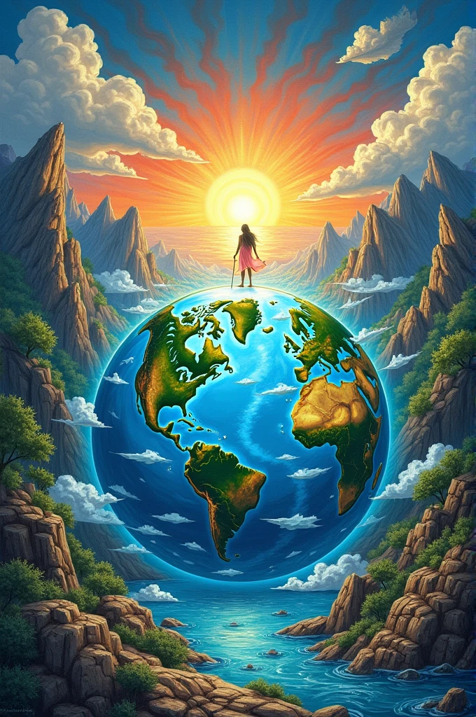 make a creative drawing showing the interactions of the four subsystems of the Earth(biosphere,hydrosphere-water, lithosphere-earth, atmosphere-air) Think of some phenomena that exist on Earth which are vital for human life