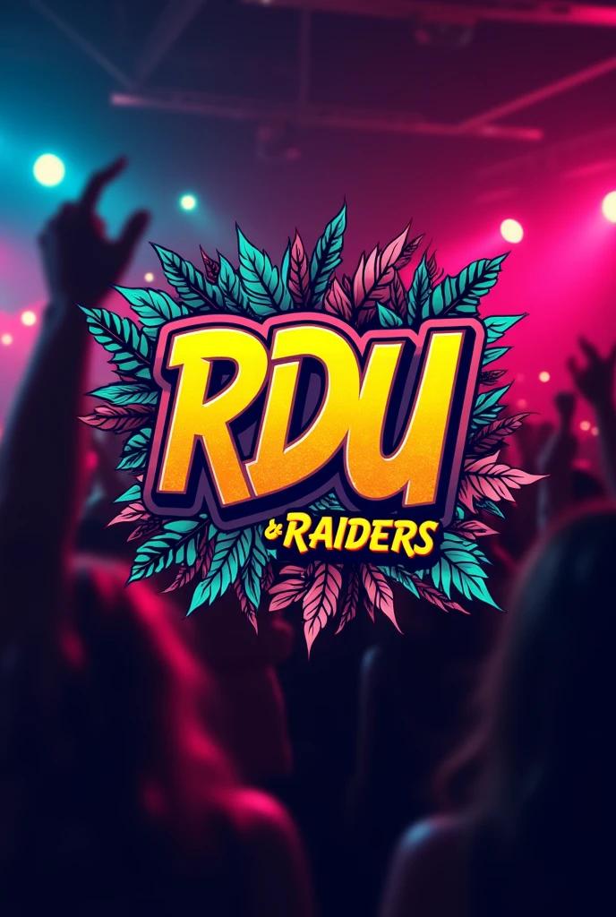 Raiders Dance Unit logo

A dancehall playing style picture (flexible) with the name in it and with the abbreviated dance name RDU in it