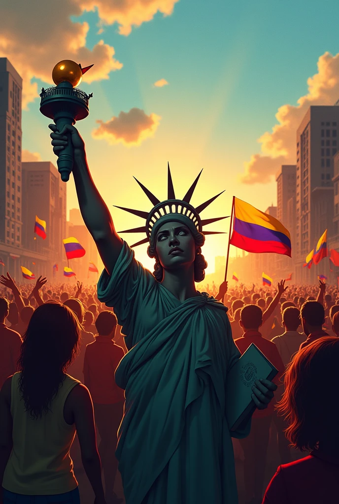 Liberal political movement of Venezuela. Personal freedom. Civil Liberty Economic Liberty.