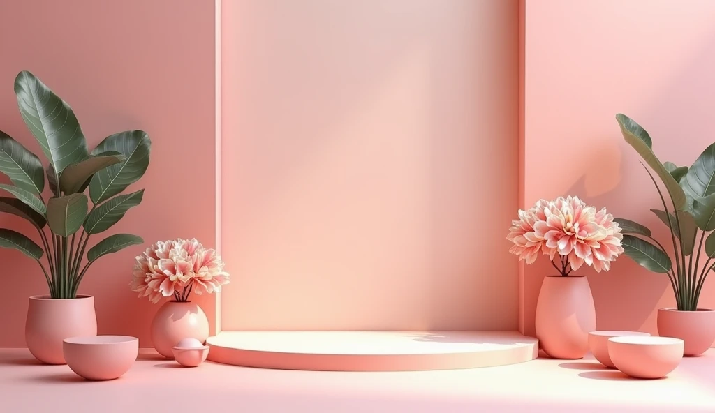 Generate an e-commerce background image,Only pictures are needed,No layout required,It can be similar to a 3D modeled stage, etc.