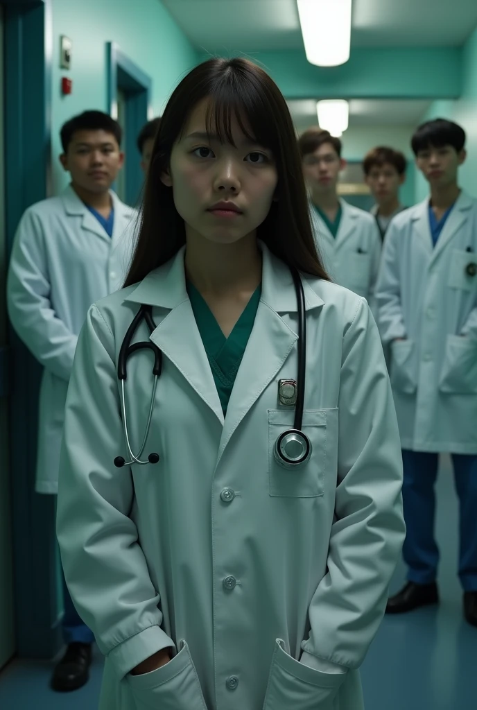 Girl Doctor rape 5 boys 
