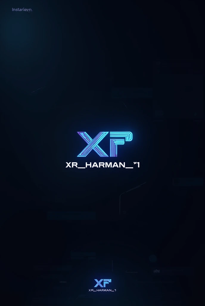 Xr_harman_1 instagram id hd font with future style