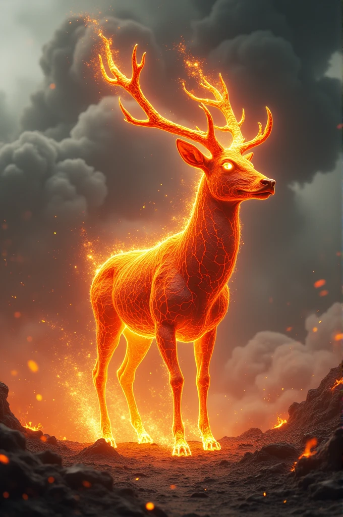 Fire deer