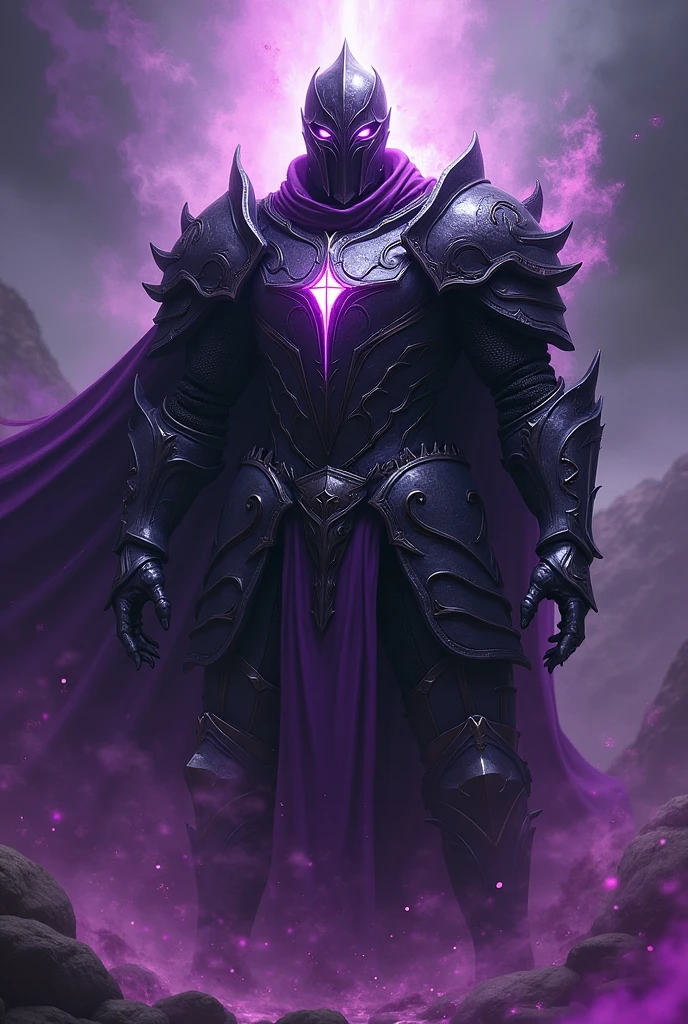 Generate an image of a text saying Knight Fury in black and purple