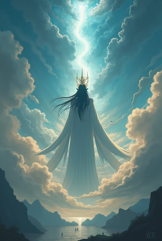 Until now, as the storygoes, tungkung langit (God) live alone in his olace in the skies and sometimes he would cry out for alunsina and gis tears fall dowm upin the earth