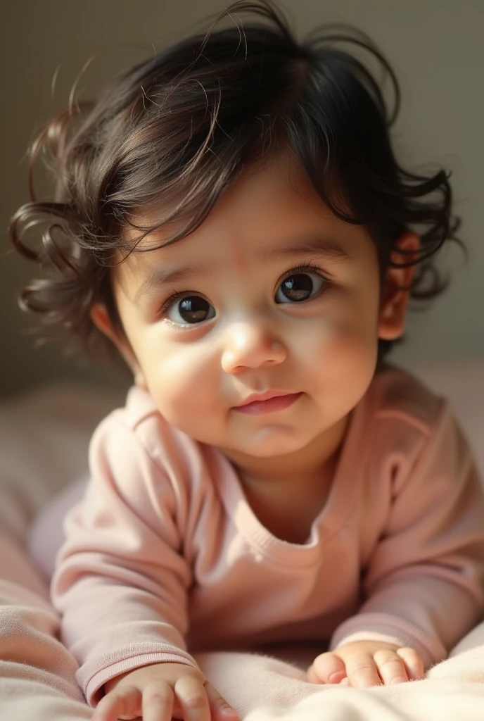 6 month old fair skin indian muslim daughter