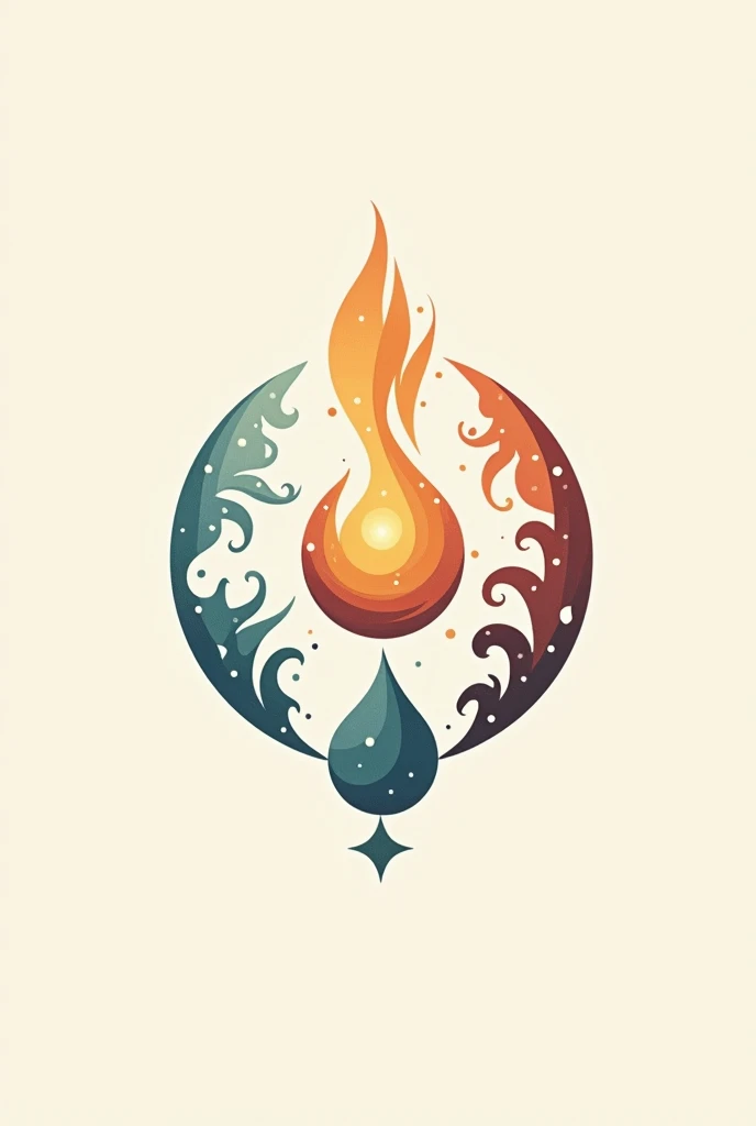 Pancha bhoota icon for logo
