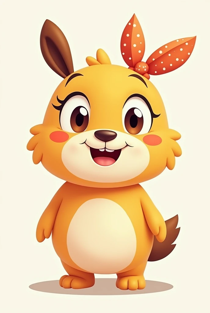 Cartoon face with Full body