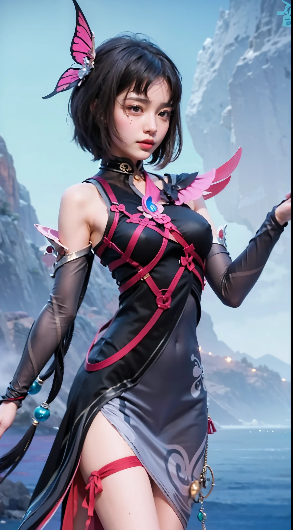 a close up of a girl , detailed strands of hair , big booobs , shadowbringers cinematic, 4 k detail fantasy, a beautiful fantasy empress, game cg, xianxia fantasy, xianxia hero, 2. 5 d cgi anime fantasy artwork, cinematic goddess close shot, ruan jia and artgerm, wow 4 k detail fantasy, hyper-detailed fantasy character, high definition, hyper- detailed,perfect, fantastic, detailed facial and body skin texture, detailed vagina (pussy), detailed eyes . ultra realistic, ultra detailed