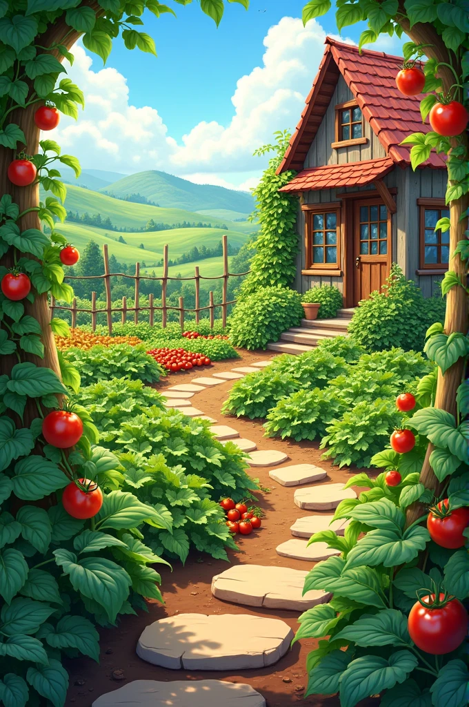 Vegetable garden picture