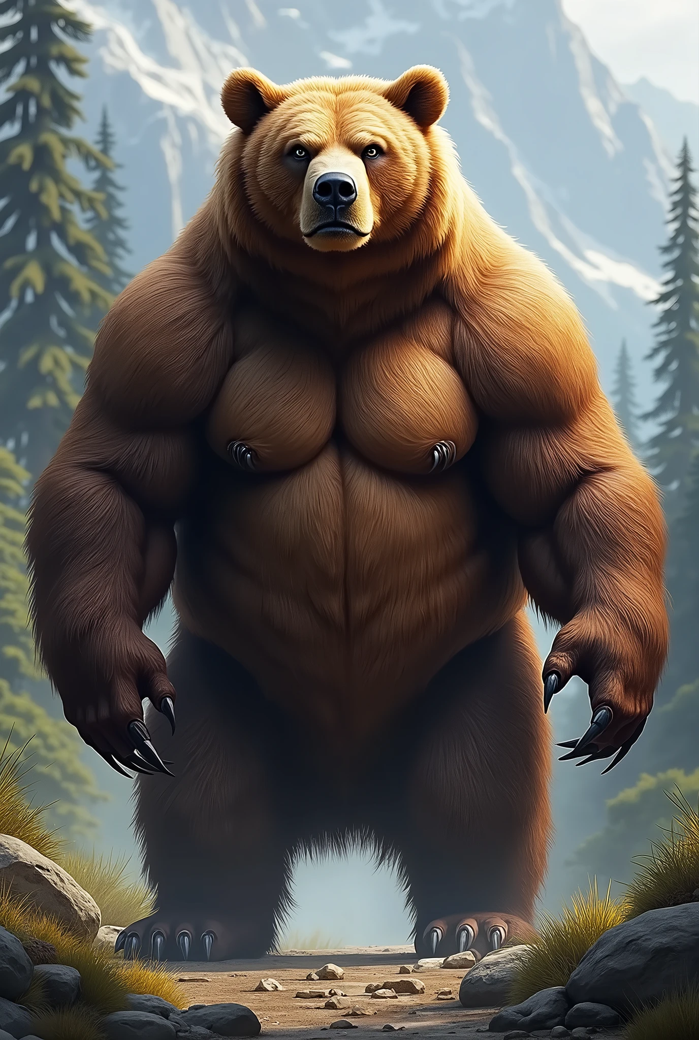 brown bear,