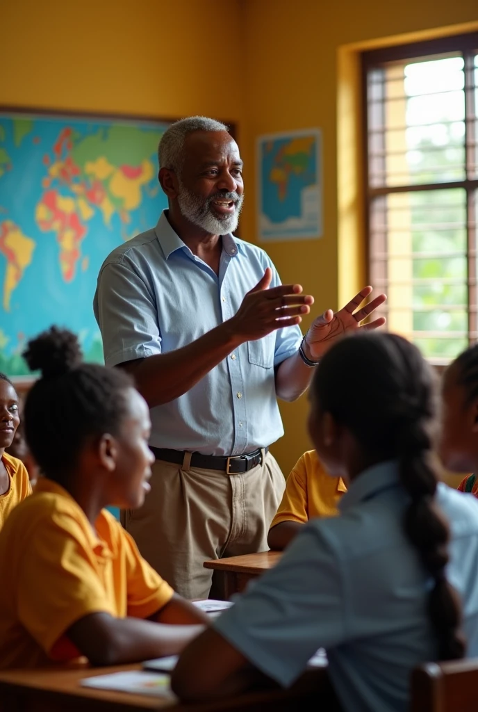 An image  leadership in african schools