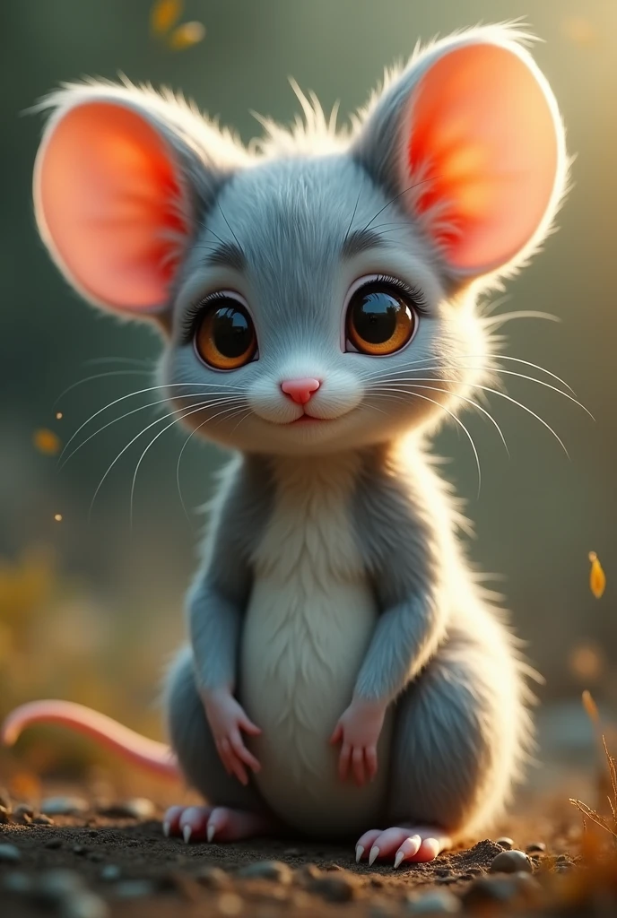 one girl, mice ears, , pure, cute naked, topless, a mice human Mix, human Body, big tits,40% furry 60% skin, hairy nose , whiskers big eyes, Grey fur, Cat eyes, hybride 20 %mice an 80 % human, face mostly human but mice nose
