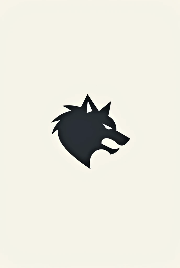 A logo 40, the shape like Wolf head. Minimalis logo