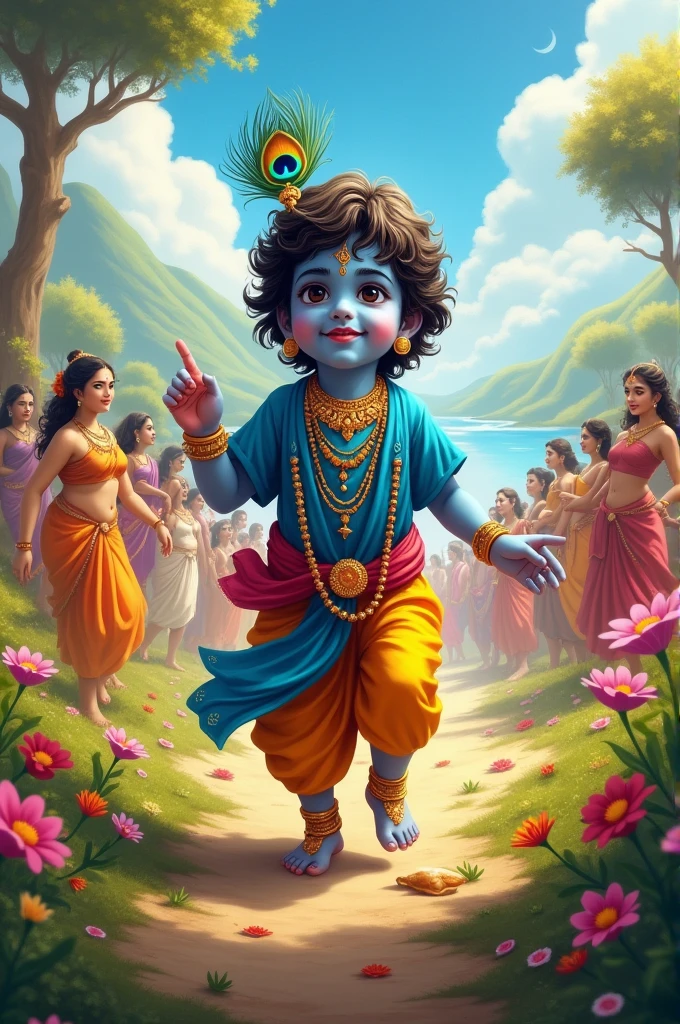 Make a happy Janmashtami 