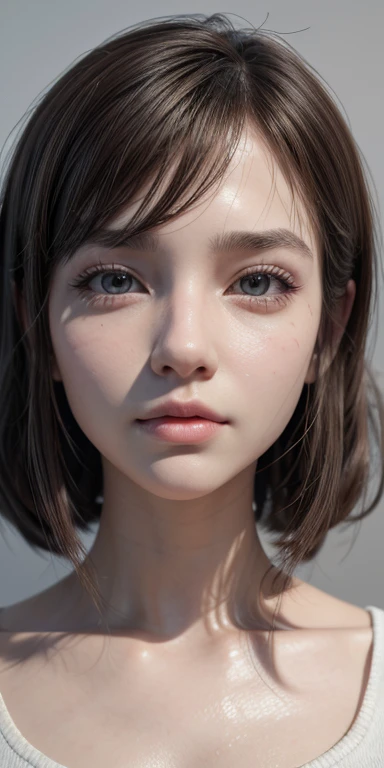 girly face, drawing reference, 3D reference, line art

