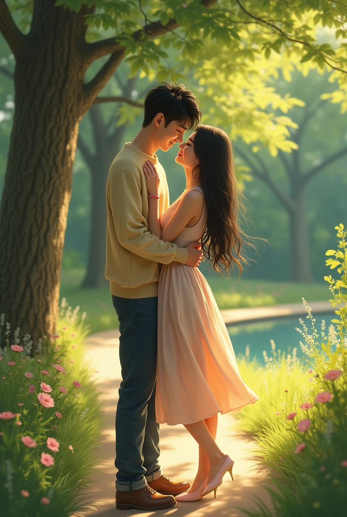 Park Seonghwa ATEEZ with his girlfriend