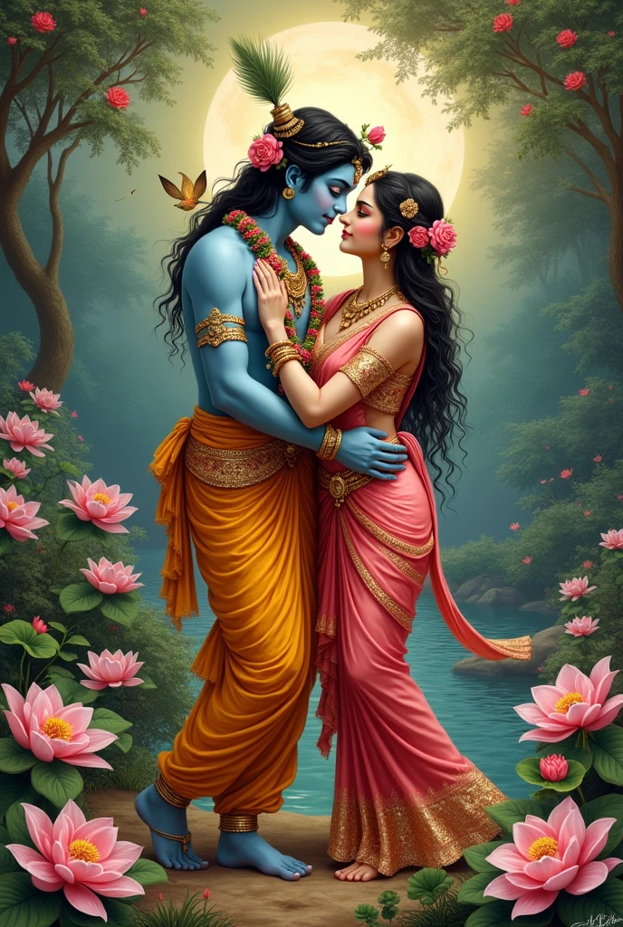 Krishna with Radha