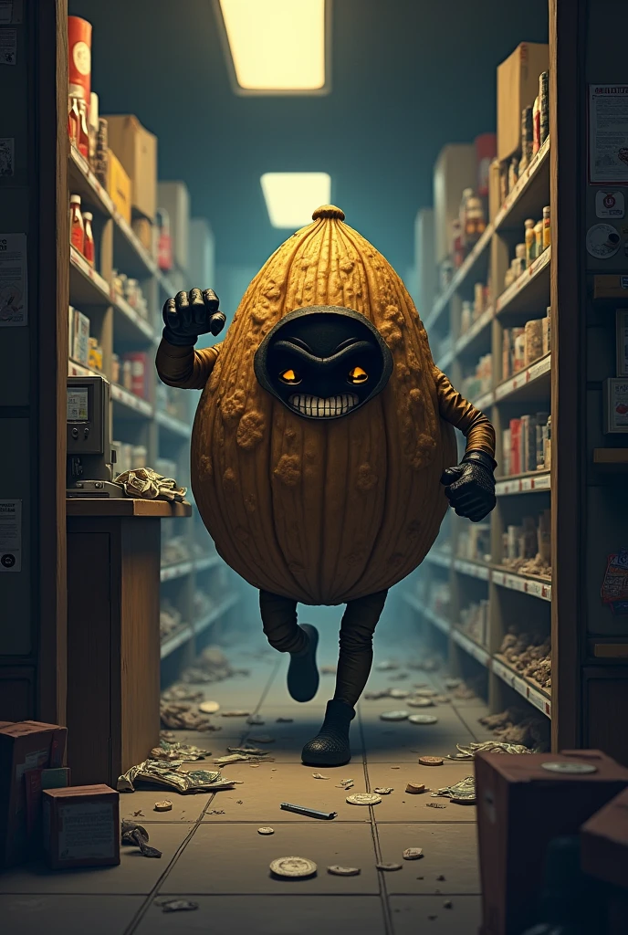 Walnut robbing a store