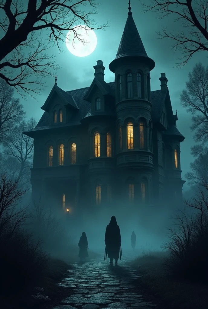 Haunted House night scary