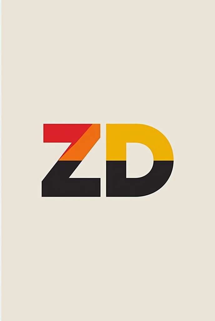 Clothing brand logo name zinc plus bd, colour combine with black red yellow orange