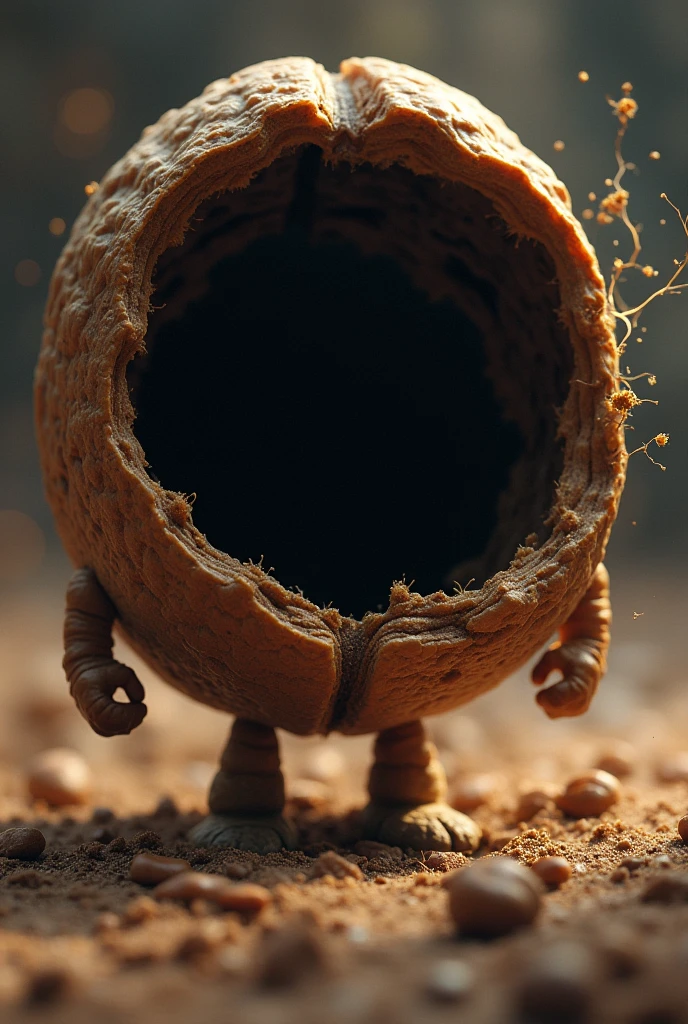 Walnut creating a black hole 
